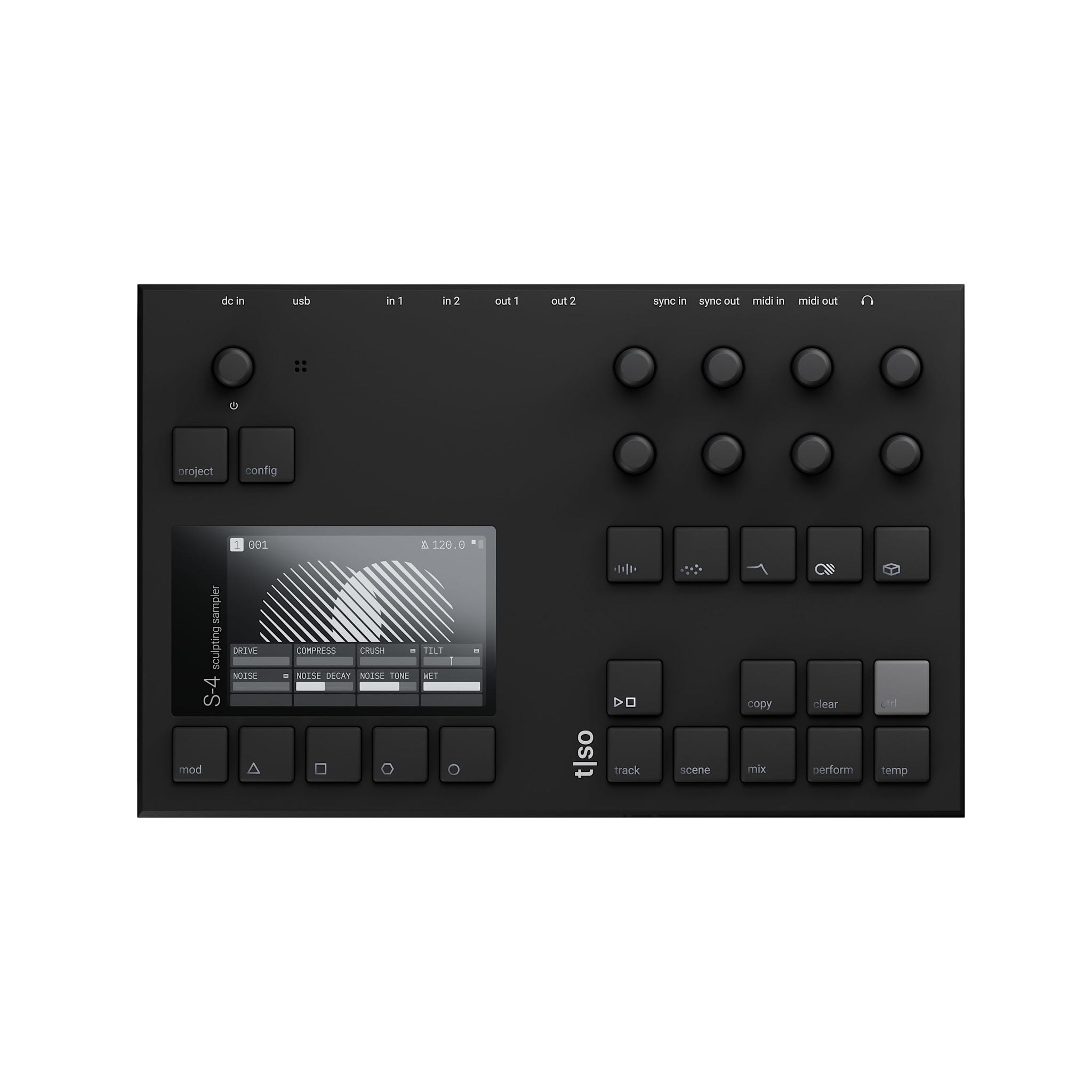 Torso Electronics S-4 グラニュラー・サンプラー S4 sculpting sampler